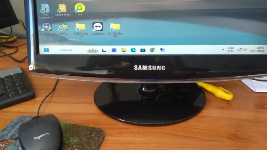 vendo monitor vga/dvi samsung 19 polegadas  - Foto 4