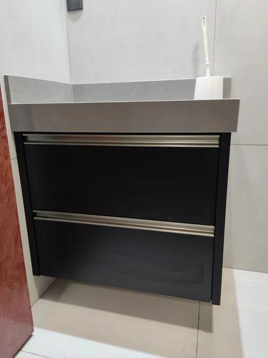 Gabinete de banheiro planejado 