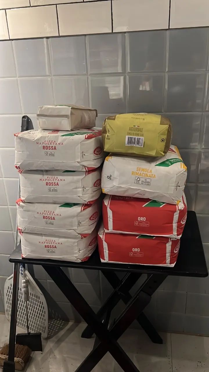 Farinhas de pizza