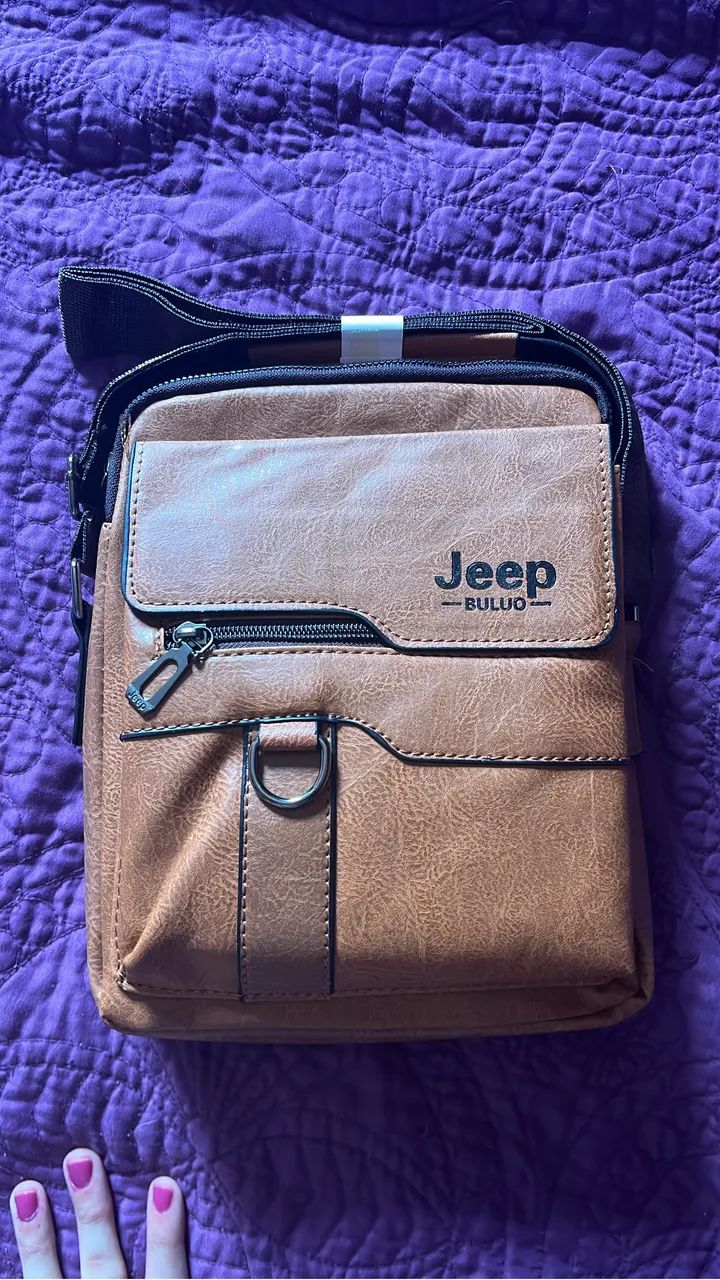 Bolsa transversal masculina - Foto 2