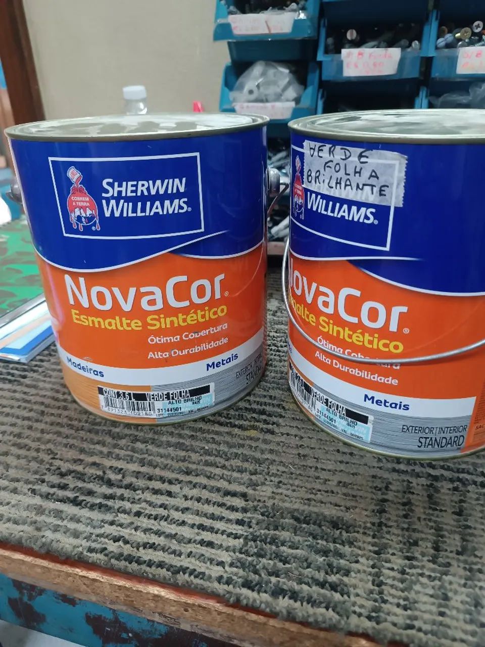 Tinta esmalte Sherwin Williams 3,6 litros  - Foto 4