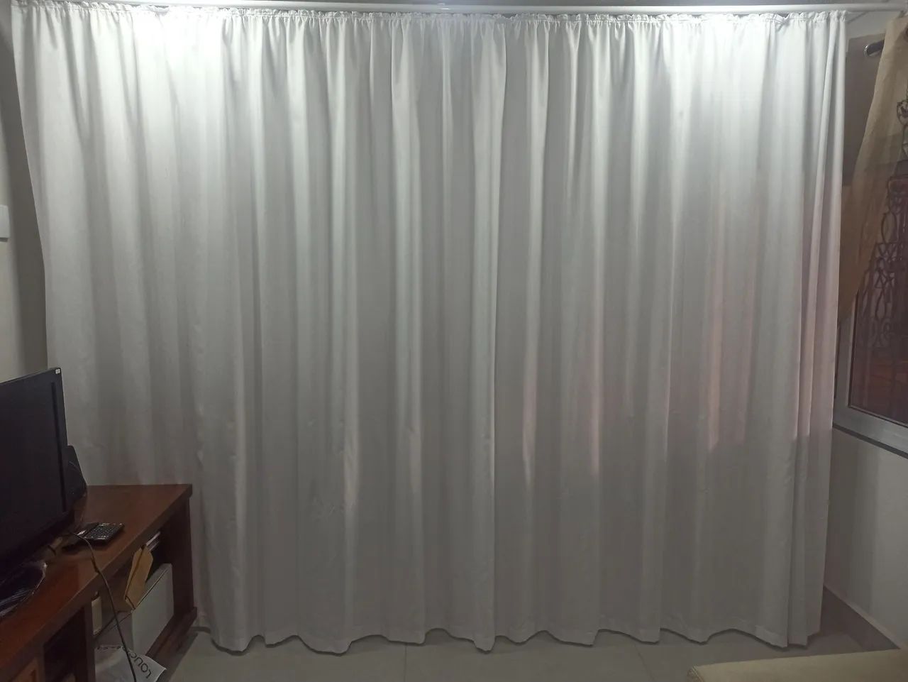 Cortina Modelo Painel Franzido