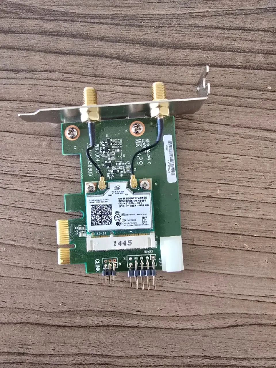 Placas Adaptador Pci-e Para Wifi Perfil Baixo Intel (4 UNIDADES !) - Foto 5