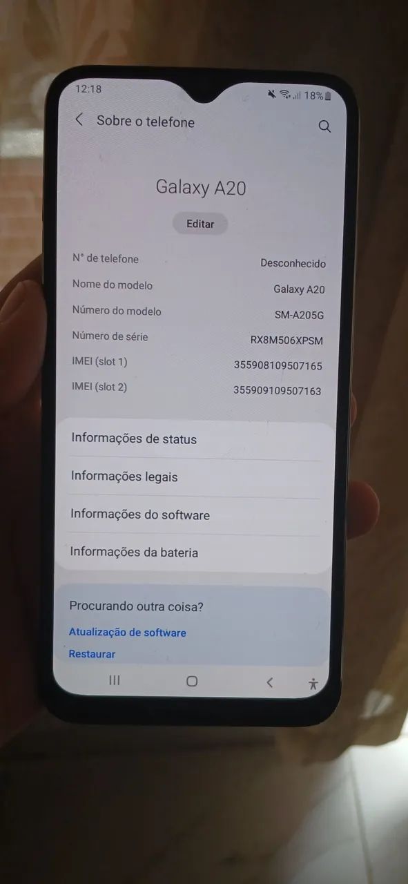 Celular Samsung A20 32G  - Foto 5