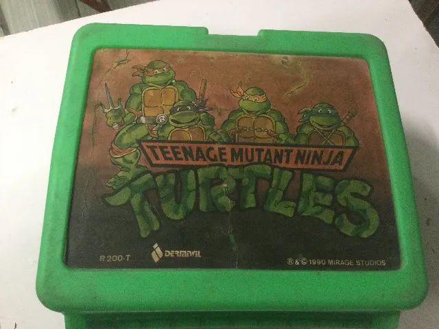 lancheira antiga tartarugas ninja