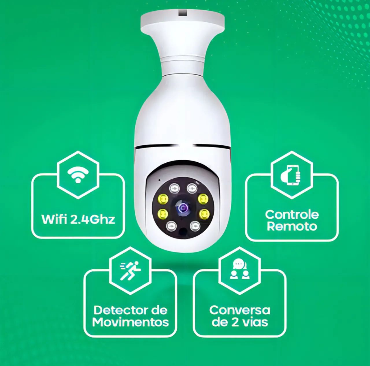 Camera de seguranca facil instalacao