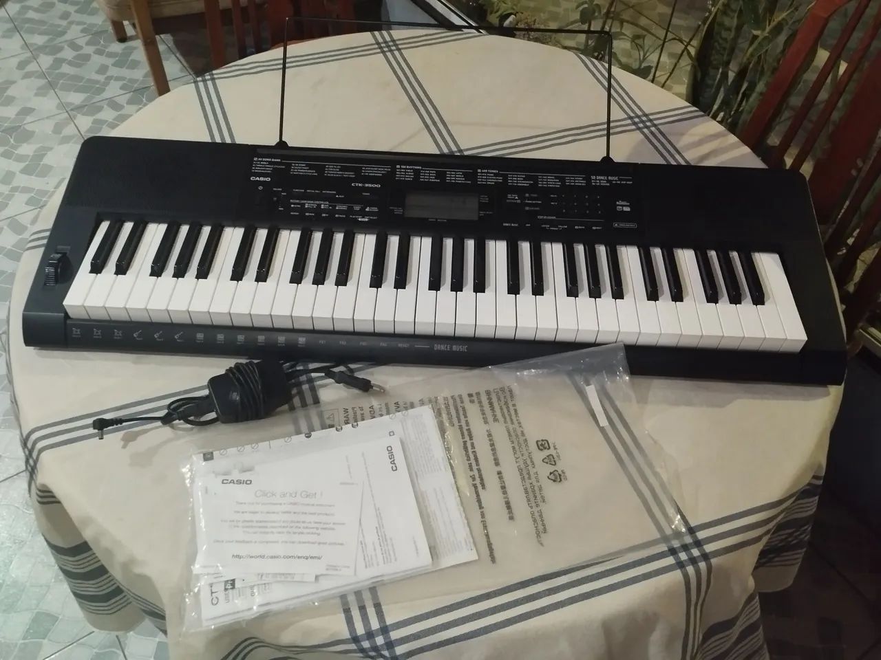 Teclado Casio CTK-3500-OTIMO ESTADO - Foto 5