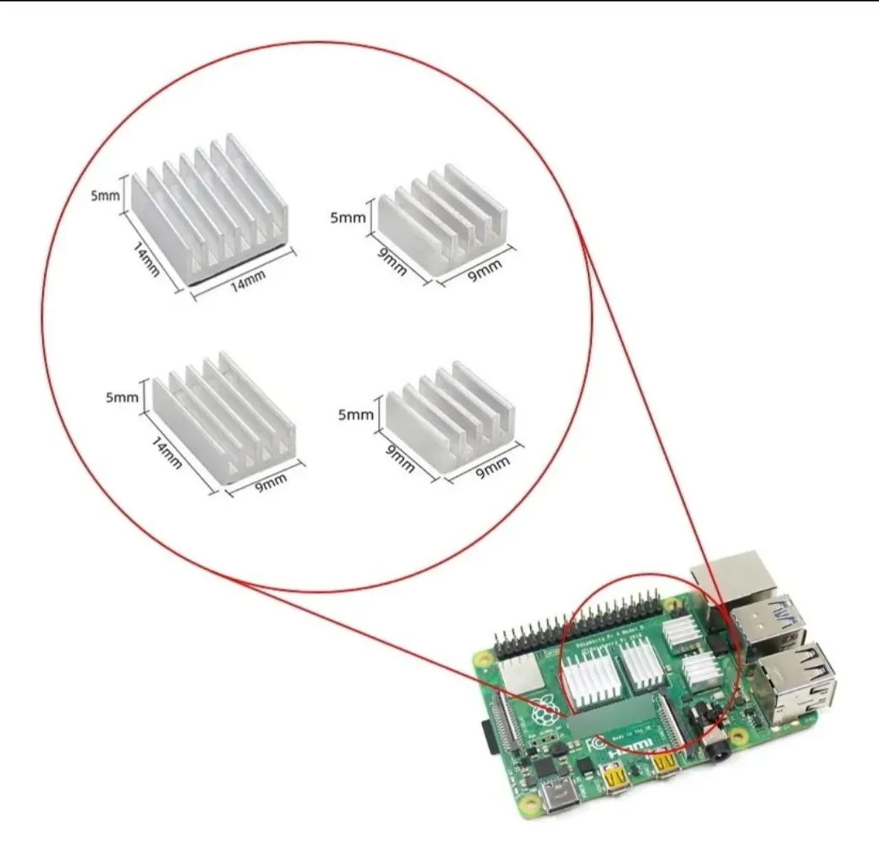 Raspberry Pi 4 Model B 4GB - memória 16gb - Foto 5