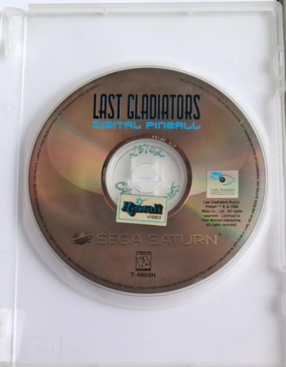 Last Gladiator Digital Pinball - Original - Sega Saturn