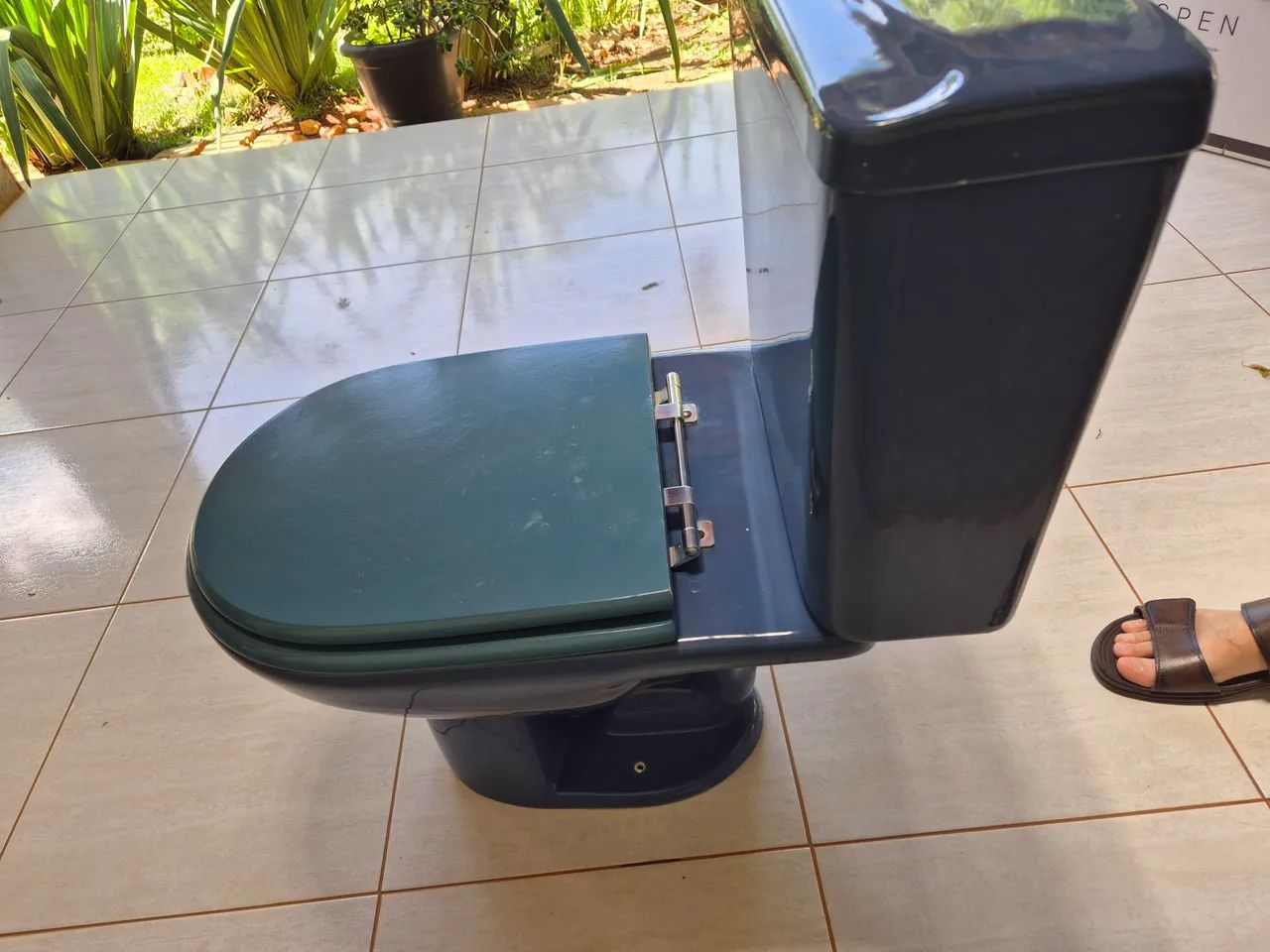 Vaso Sanitário Azul  - Foto 2