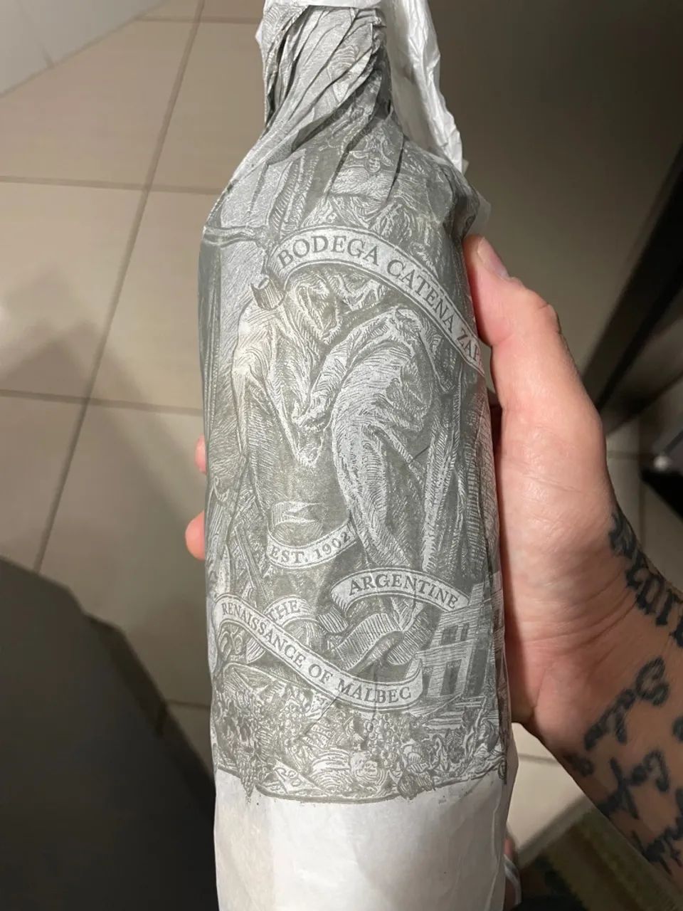 Vinho Argentino Catena Zapata Malbec Argentino 2021 - Edição Especial - Foto 3