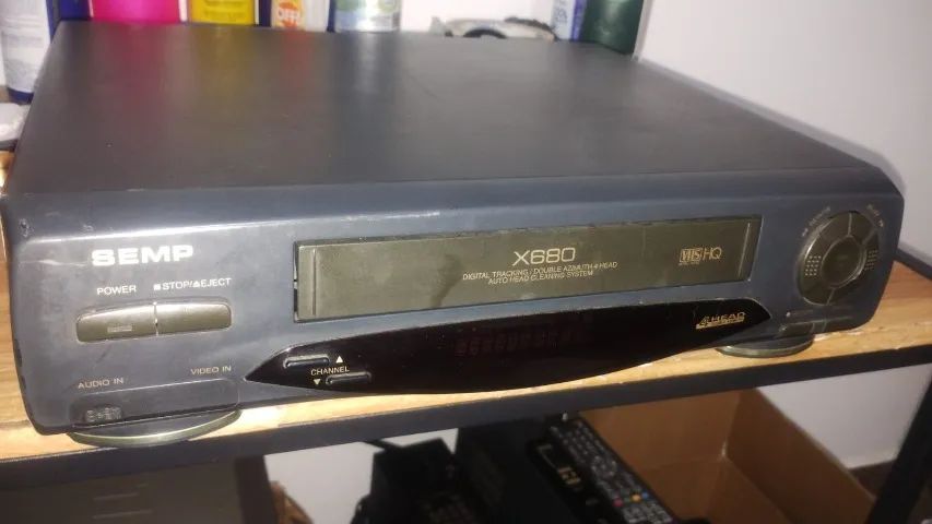SUCATA VÍDEO CASSETE SEMP X680 PARA PEÇAS  - Foto 2