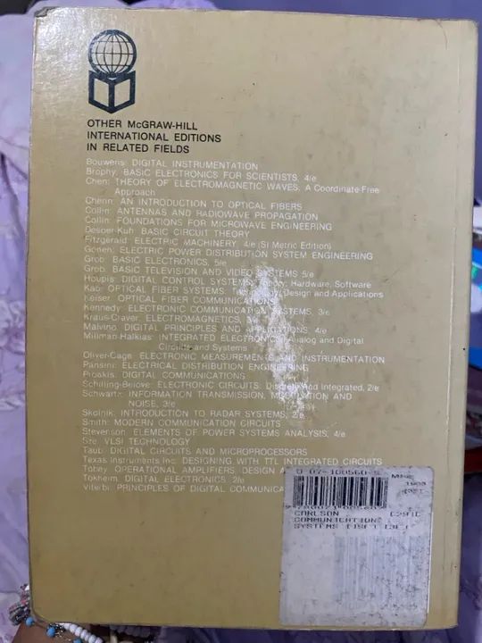COMMUNICATION SYSTEMS A. BRUCE CARLSON 3° Edição  - Foto 2