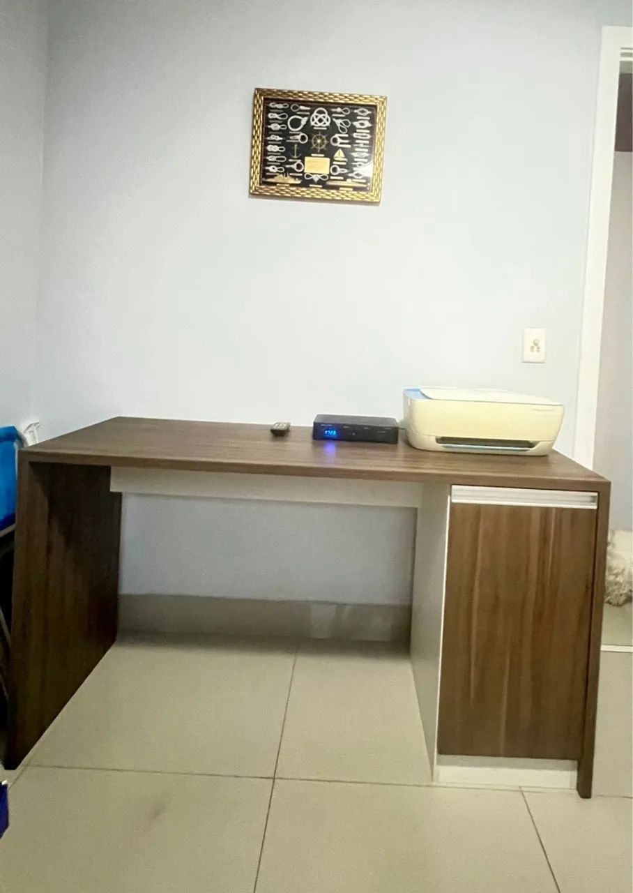 Armario de escritório MDF com nicho embutido