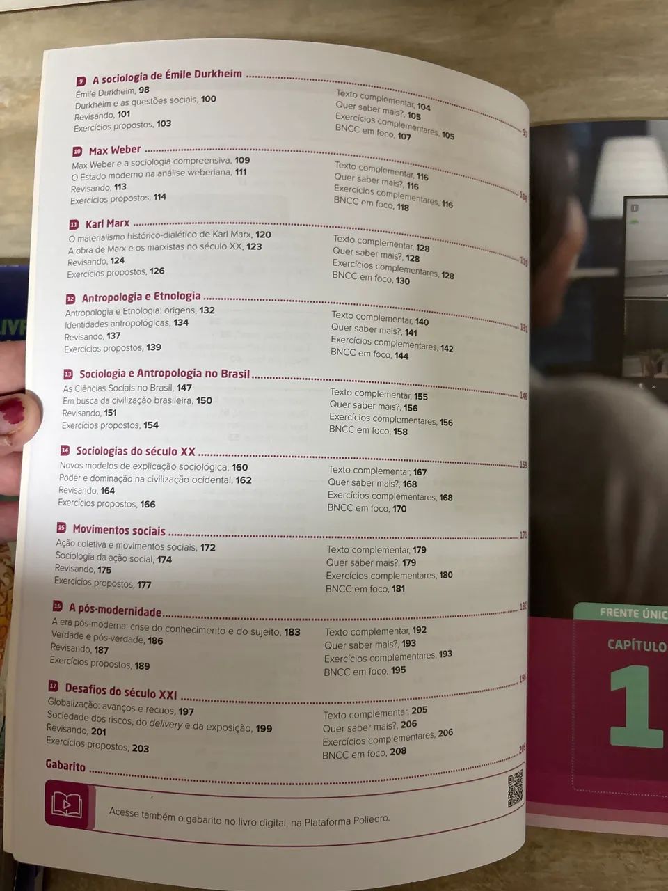 Livro poliedro pré vestibular sociologia 2024 - Foto 4