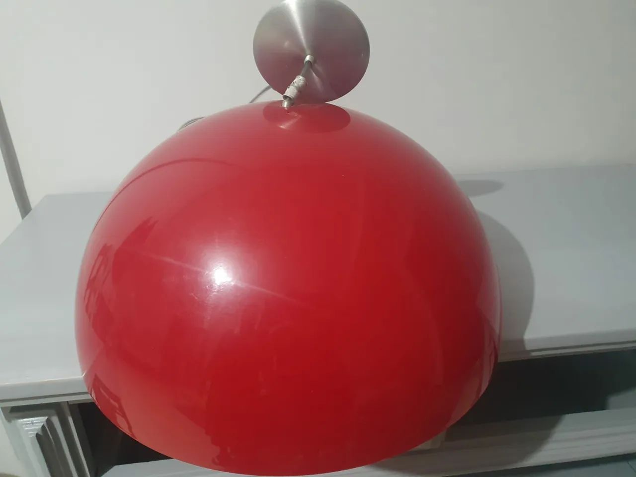 Lustre de Acrílico Vermelho  - Foto 3