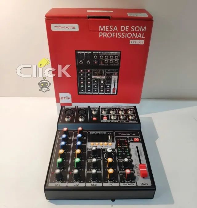 Mesa De Som Profissional Blueto, entregamos e ac. cartões - Foto 3