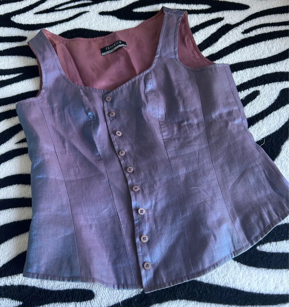 Conjunto Saia e  blusa  seda  - Foto 4