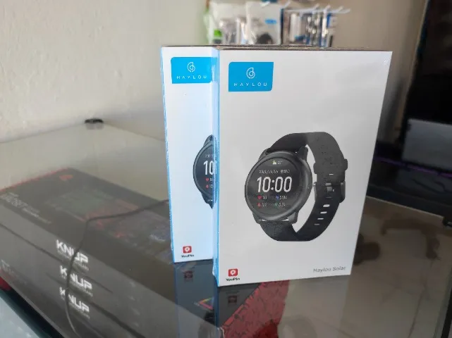 Relógio inteligente smartwatch Haylou Solar - Novo Lacrado!
