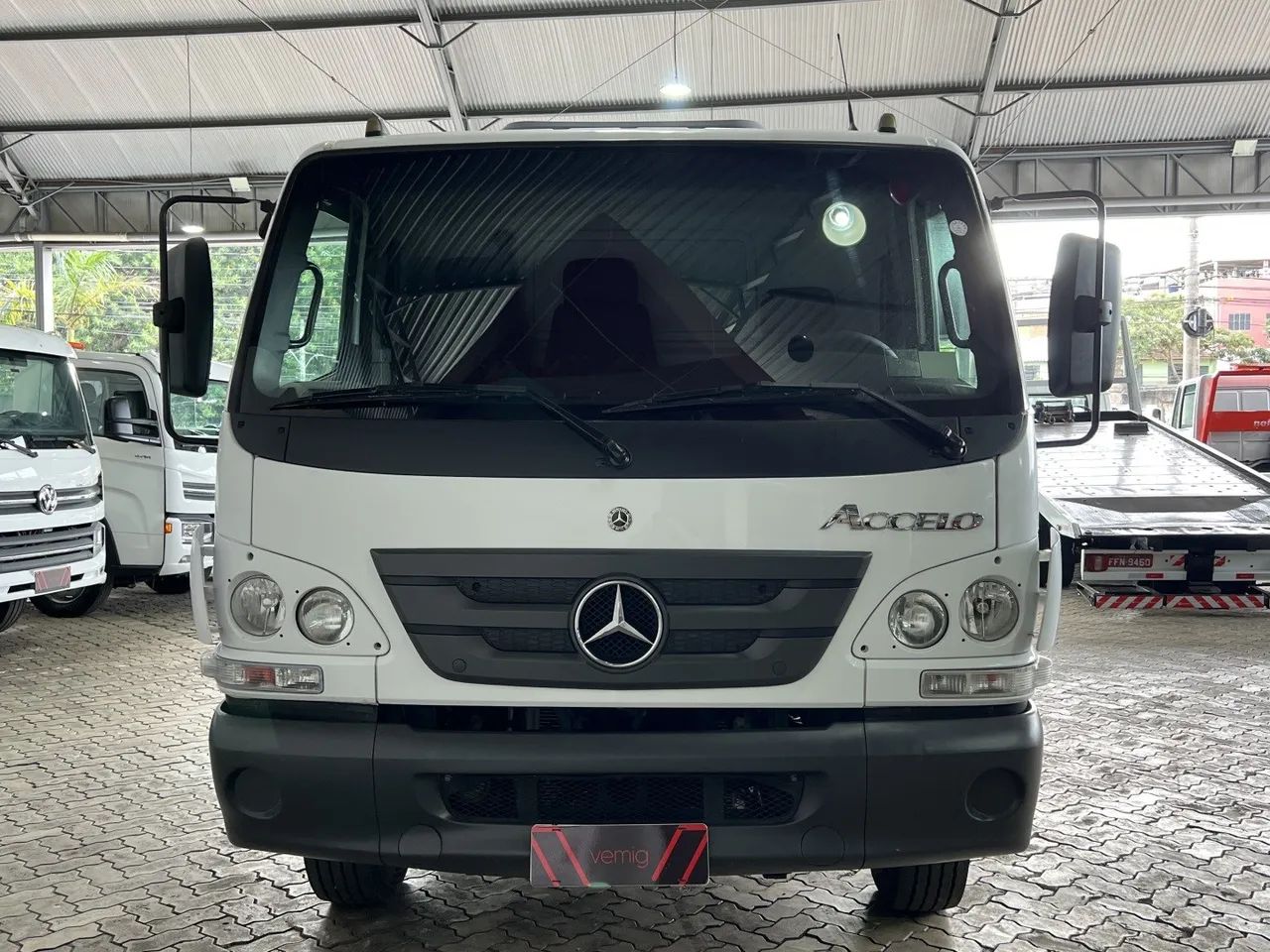 Caminhão MB Accelo 1016 Prancha Reboque Plataforma Guincho Ñ 1017 815  *0 816 - Foto 2