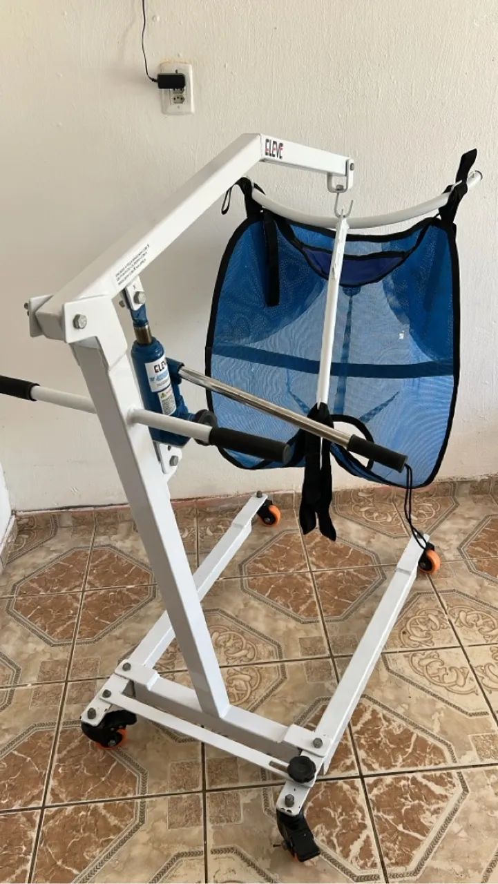 Guincho/ elevador hidráulico para acamados