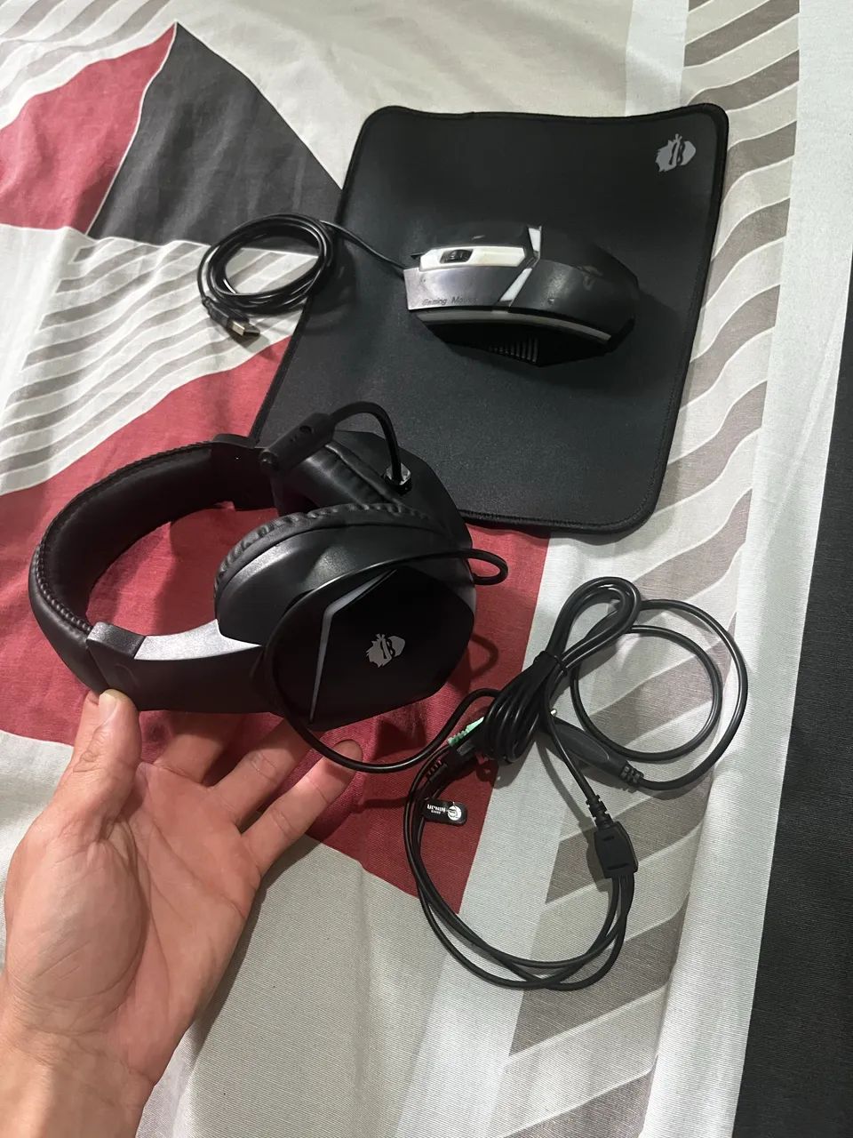 Headset, mouse e mousepad à venda - Foto 2