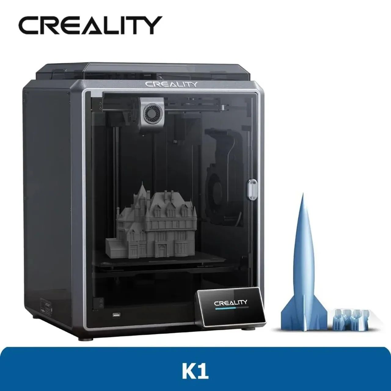 Impressora 3D Creality K1 - Alta Velocidade e Precisão