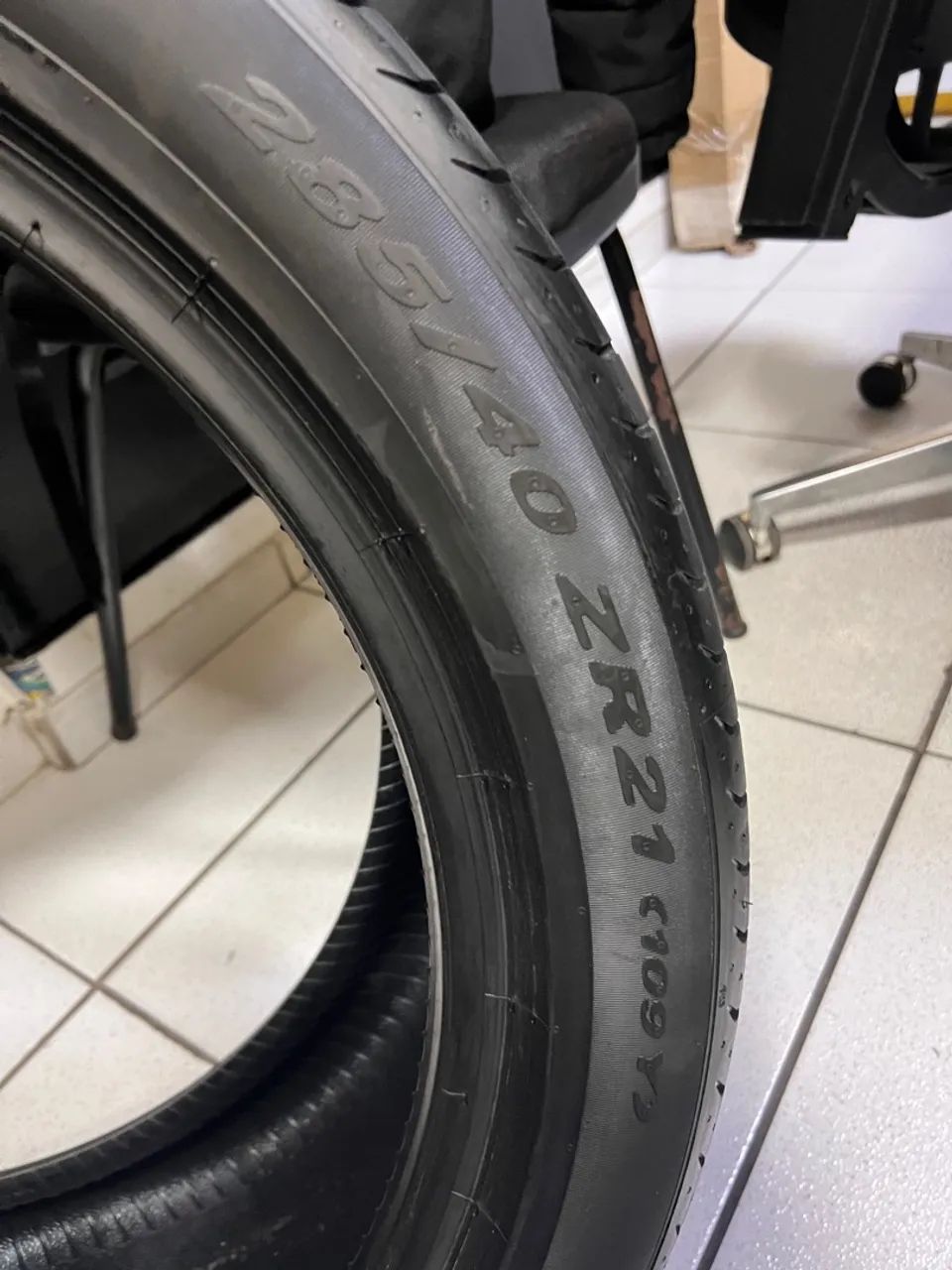 Pneu 285/40r21 Pirelli Pzero no  - Foto 5