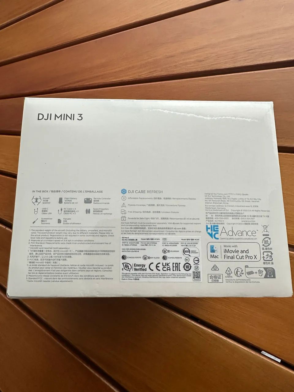 Drone DJI mini 3 RC N1 (sem tela) - Novo, lacrado na caixa - Pronta entrega - Foto 2