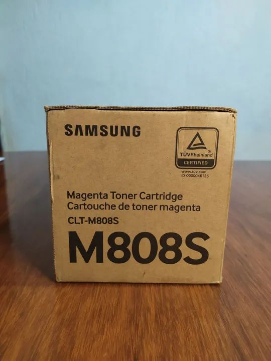 Cartucho Toner de Tinta Magenta Samsung M808S (NOVO, LACRADO E ORIGINAL) - Foto 2