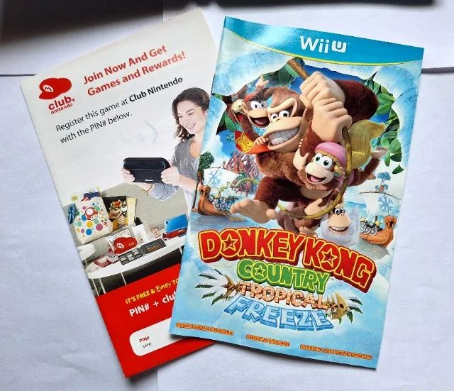 Donkey Kong Country Tropical Freeze Nintendo Wii U Original - Foto 6