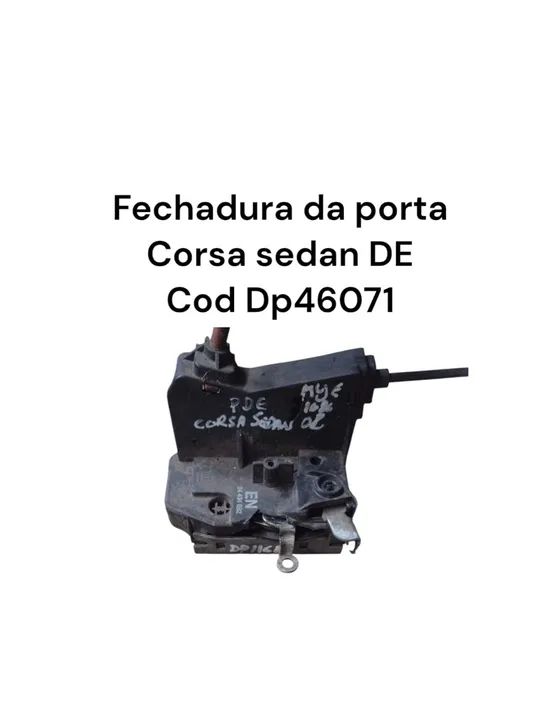Fechadura da porta Corsa Sedan DE