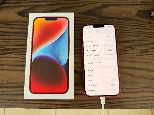 iPhone14plus 128GB レッド Apple iPhone 14 Plus (128 GB) – (PRODUCT) RED | Amazon.com.br