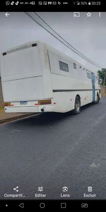 Vendo ônibus motor home 