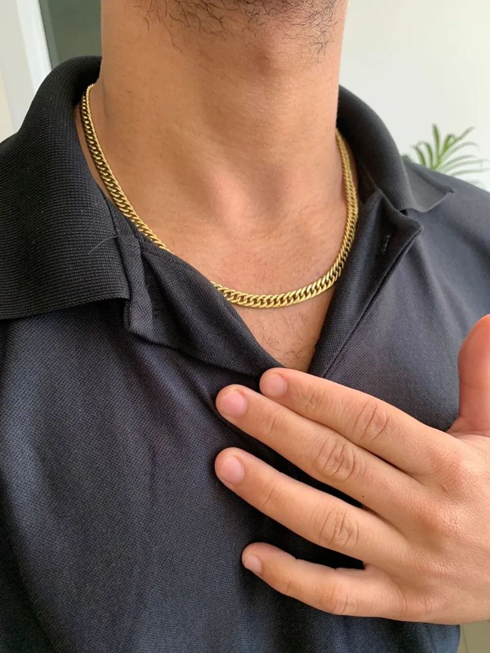 Corrente 6,5mm - Ouro 18k