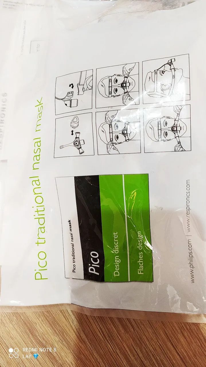 Máscara Nasal Pico (Phillips Respironics) P - Foto 3