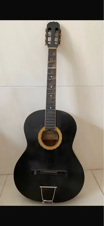 Violão Acústico Preto