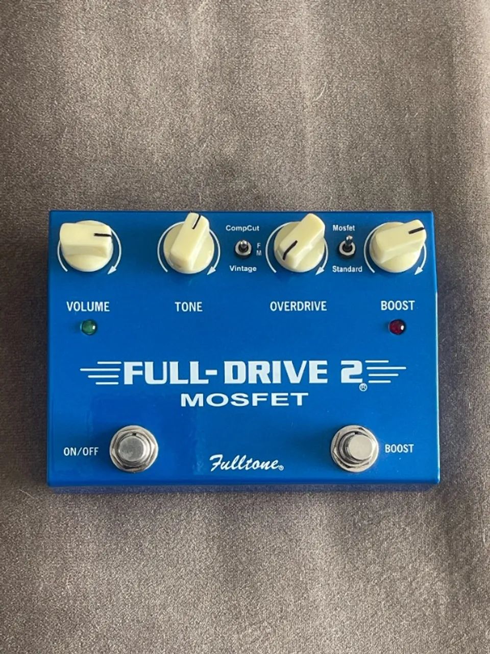 Pedal de Overdrive Fulltone Fulldrive II - Impecável
