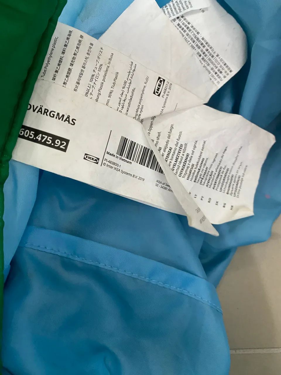 Tunel infantil para brincar Ikea - Foto 2