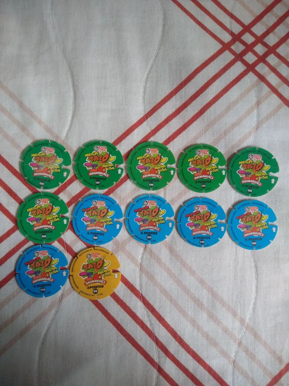 Coleção de tazos Animaniacs e Tiny Toon - Foto 2