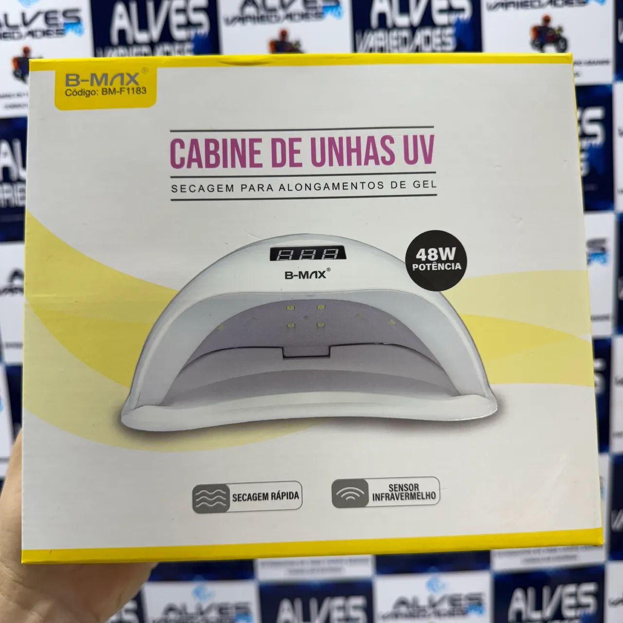 Cabine de unha UV 48W