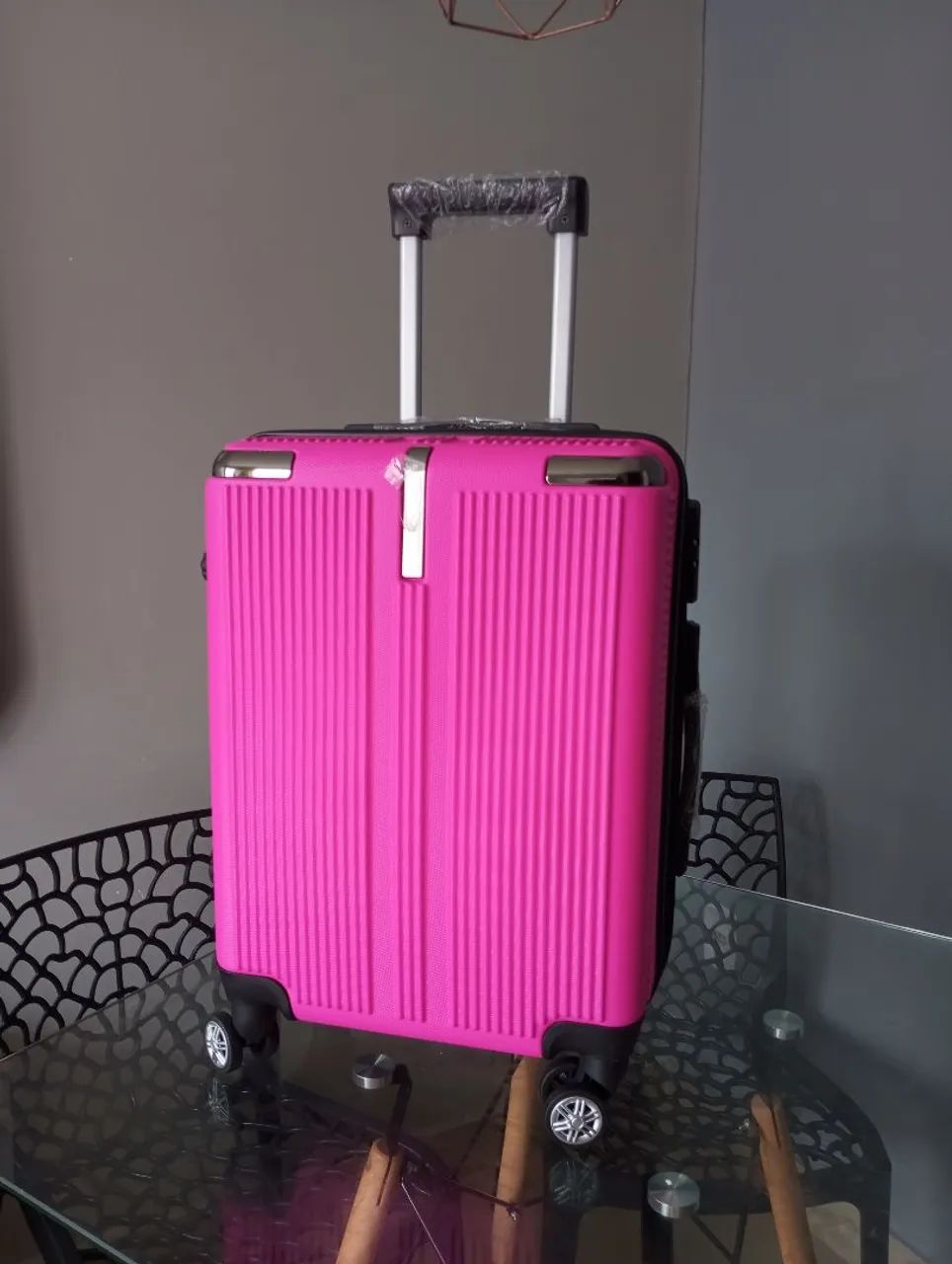 Mala de Viagem Rosa - 10kg