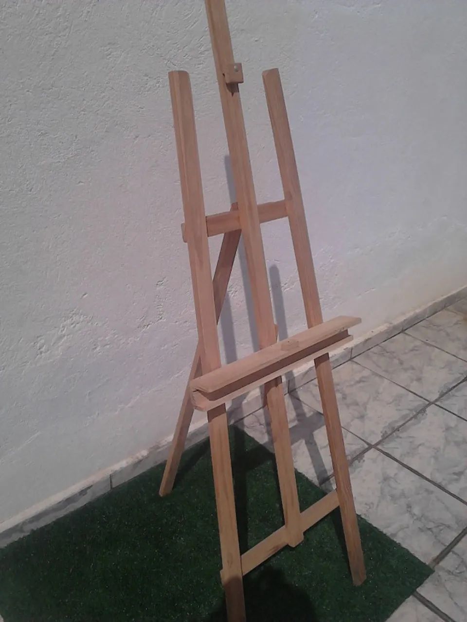Cavalete de madeira para quadros - Foto 4