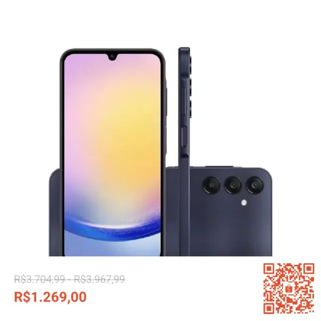 Smartphone Samsung Galaxy A25 5G 256GB OctaCore 6.5? Full HD