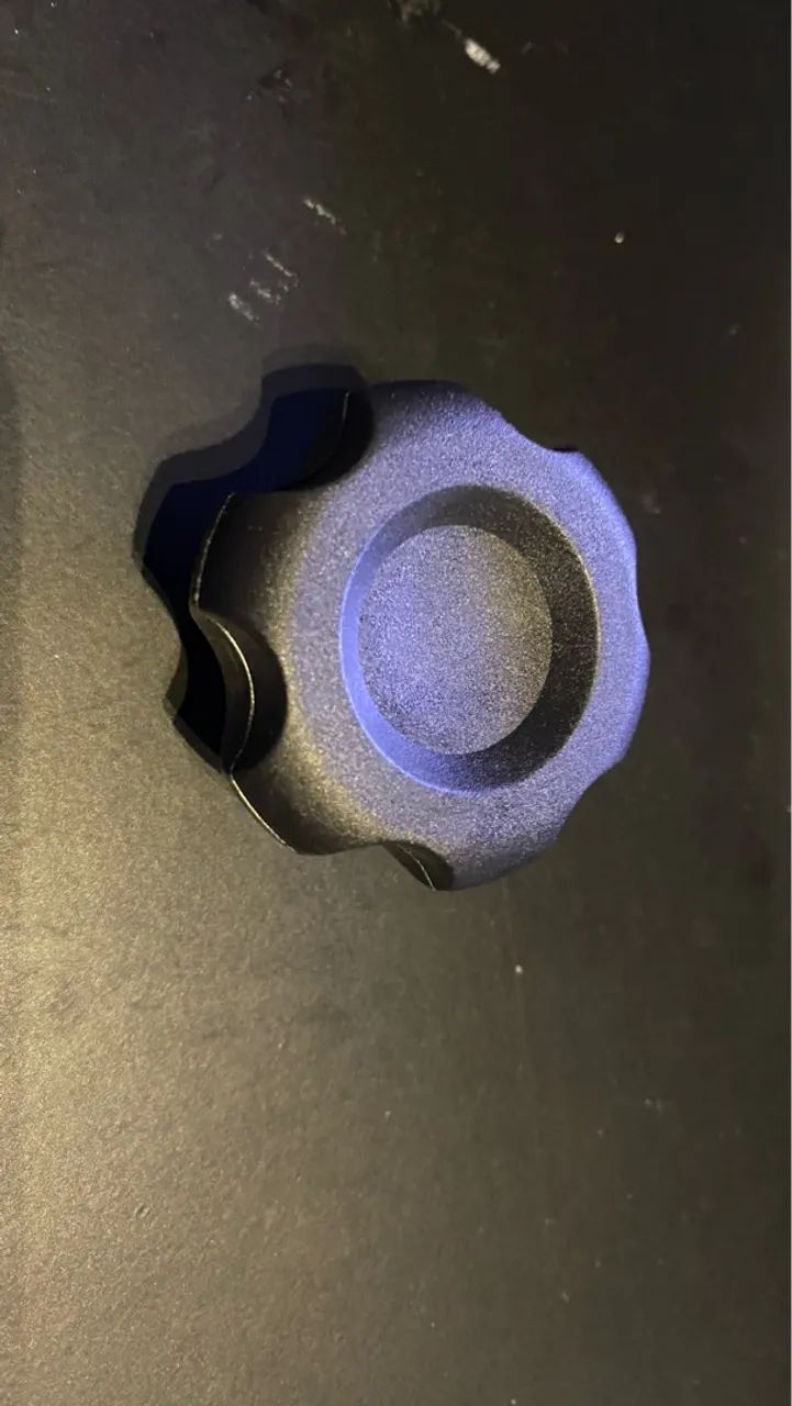 Manipulo 45mm Plastico Com Rosca M8 para pedestal