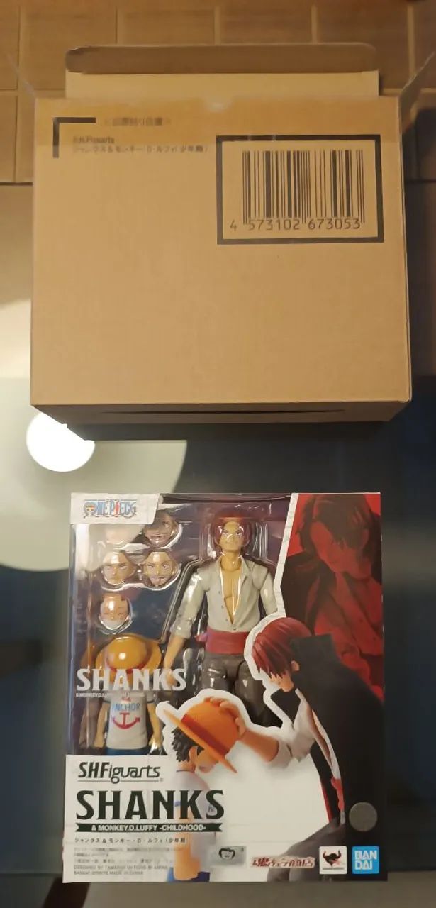 SH Figuarts One Piece Shanks & Luffy Bandai