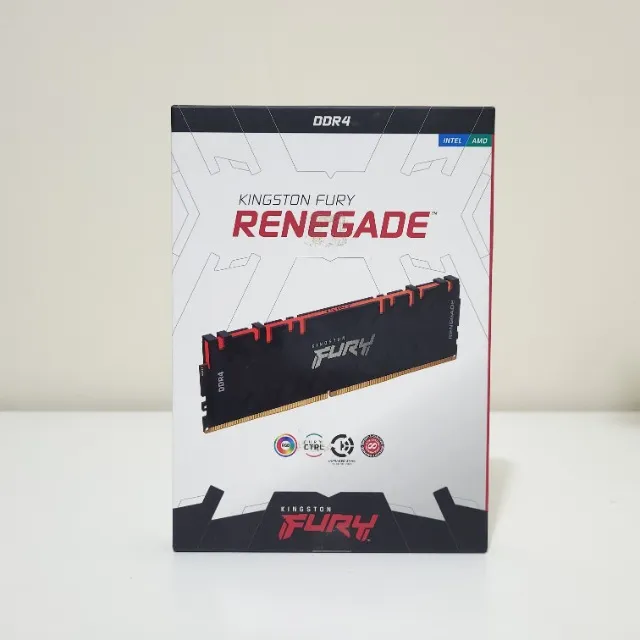 64Gb Kingston Fury Renegade DDR4 RGB 3600 CL16