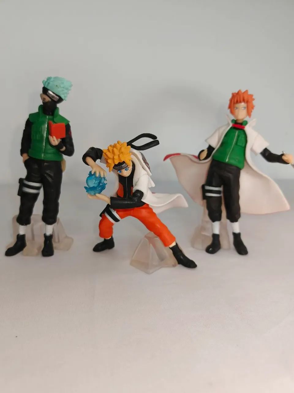 Action figure Bonecos Naruto shipuden - Naruto - Kakashi - Minato
