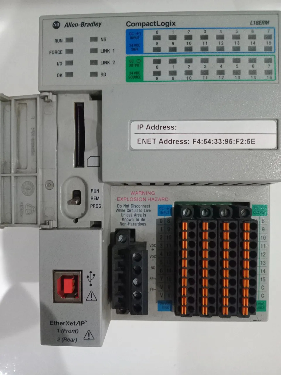 Controlador CompactLogix L18ERM Allen-Bradley