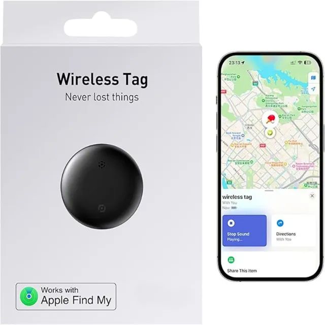 Mini Tag Localizador Rastreador Bicicleta Elétrica Compativel Com Celular Android e Ios - Foto 2